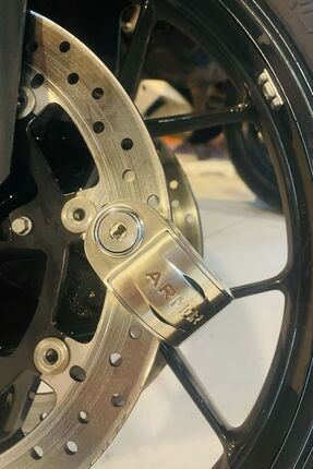 606mva 6 Mm 120 Desibel Motosiklet Alarmlı Disk Kilidi Image 6