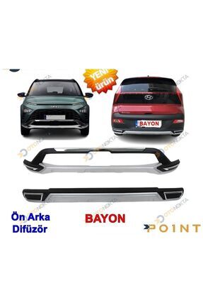 Hyundai Bayon Orijinal Ön Ve Arka Difüzör 2024 Öncesi Image 0