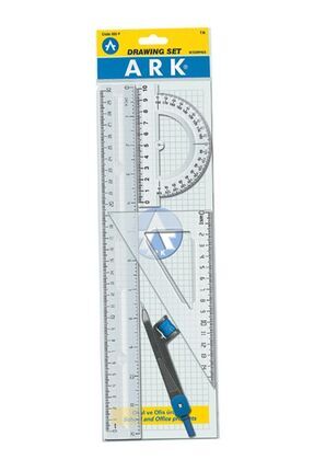 Çizim Seti 30 Cm Cetvelli 4 Parça Image 0