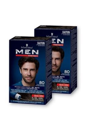 Schwarzkopf Saç Boyası 80 - Kahve Siyah X2 Image 0