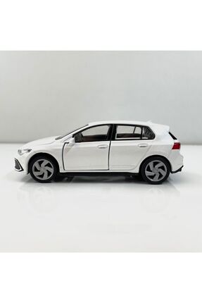 Volkswagen Golf 8 GTI 1/36 Ölçek Welly Diecast Metal Model Araba Oyuncak Araba Çek Bırak Araba Image 2