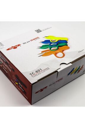 12 Adet Iplik Temizleme Makası Tc-801 Image 0