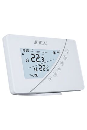 E.c.a Poly Touch 400w Programlanabilir Kablosuz Oda Termostatı Image 2