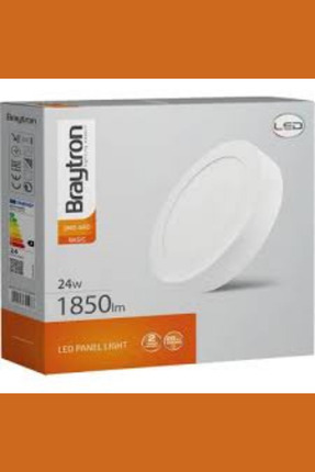 24W 6500K S/Ü LED ARMATÜR-YUVARLAK (SIVA ÜSTÜ) BRAYTRON Image 0