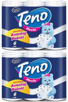 Ultra Kağıt Havlu Çift Katlı 12 Li Paket (2pk*6) (avantaj Pk Serisi) Image 0