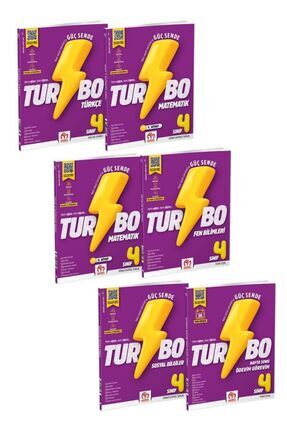 4.sınıf Turbo Eğitim Seti (6 KİTAP) Image 0