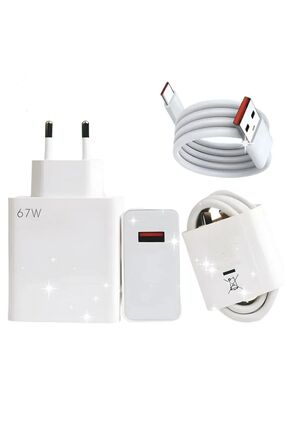 67 Watt Turbo Hızlı Şarj Makinesi Typc C Android Uyumlu Image 0