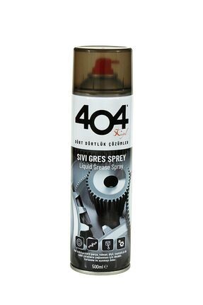 Sıvı Gres Yağı 400 ml - Zincir Yağlayıcı Sprey Image 0
