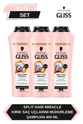 Split Hair Miracle Şampuan 400 Ml x 3 Adet Image 0