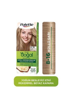 Kalıcı Doğal Renkler Saç Boyası 8-16 Küllü Sarı Image 0