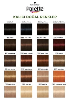 Doğal Renkler .4-60 Açık Çikolata Kahve Image 5