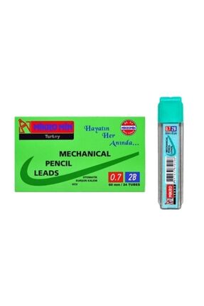Mikro M-600 Kalem Ucu 60mm 0,7 24 Lü Tüp Paket 24 Kutu Uç Image 2
