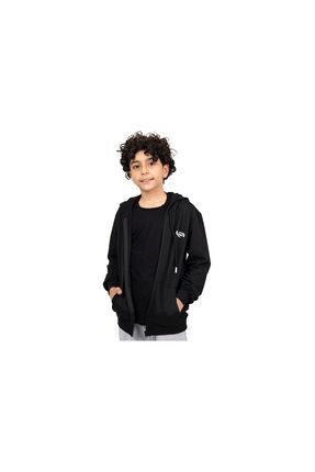 Fermuarlı Kapşonlu Sweatshirt Image 0