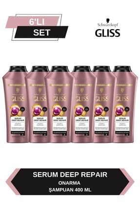 Serum Deep Repair Onarıcı Şampuan 400 ml x 6 Adet Image 0