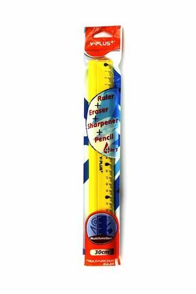 Y-plus 4in1 30 Cm Yeşil Cetvel Image 0