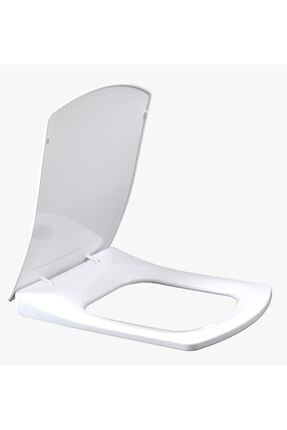 Kare Slim Yavaş Kapanan Termoplast Klozet Kapağı Image 0