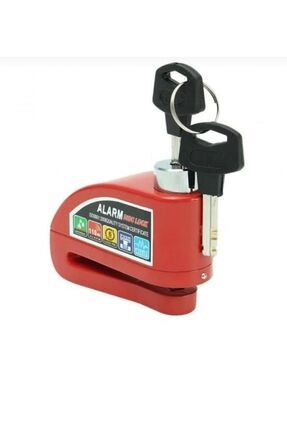 MOTOR ALARMLI DİSK KİLİDİ MOTORSİKLET KİLİDİ 110 DB Image 1