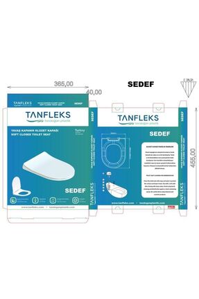 Sedef Yavaş Kapanan Termoplast Klozet Kapağı Image 2