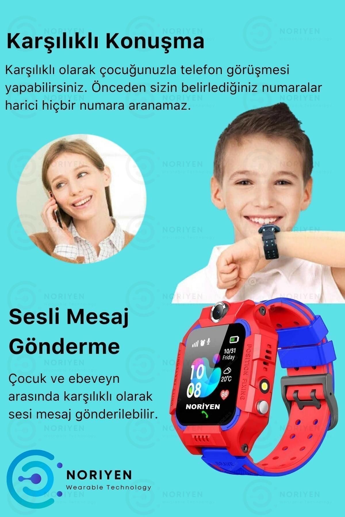 ساعت هوشمند کودک با سیم کارت، دوربین، گوش دادن به محیط، ردیابی مکان و گفتار برای کودکان