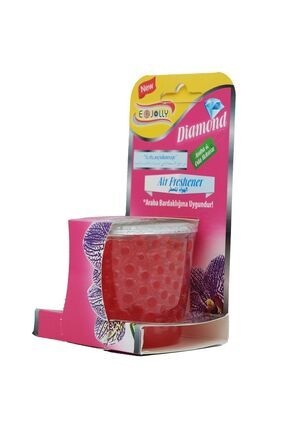 Bardak Tipi Boncuklu Oto Araç Ve Oda Jel Kokusu Extreme - Pembe 100ml Image 0