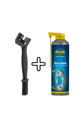 500 ML AEROSOL PUTOLİNE TECH CHAİN ZİNCİR YAĞI + TEMİZLEME FIRÇASI Image 0