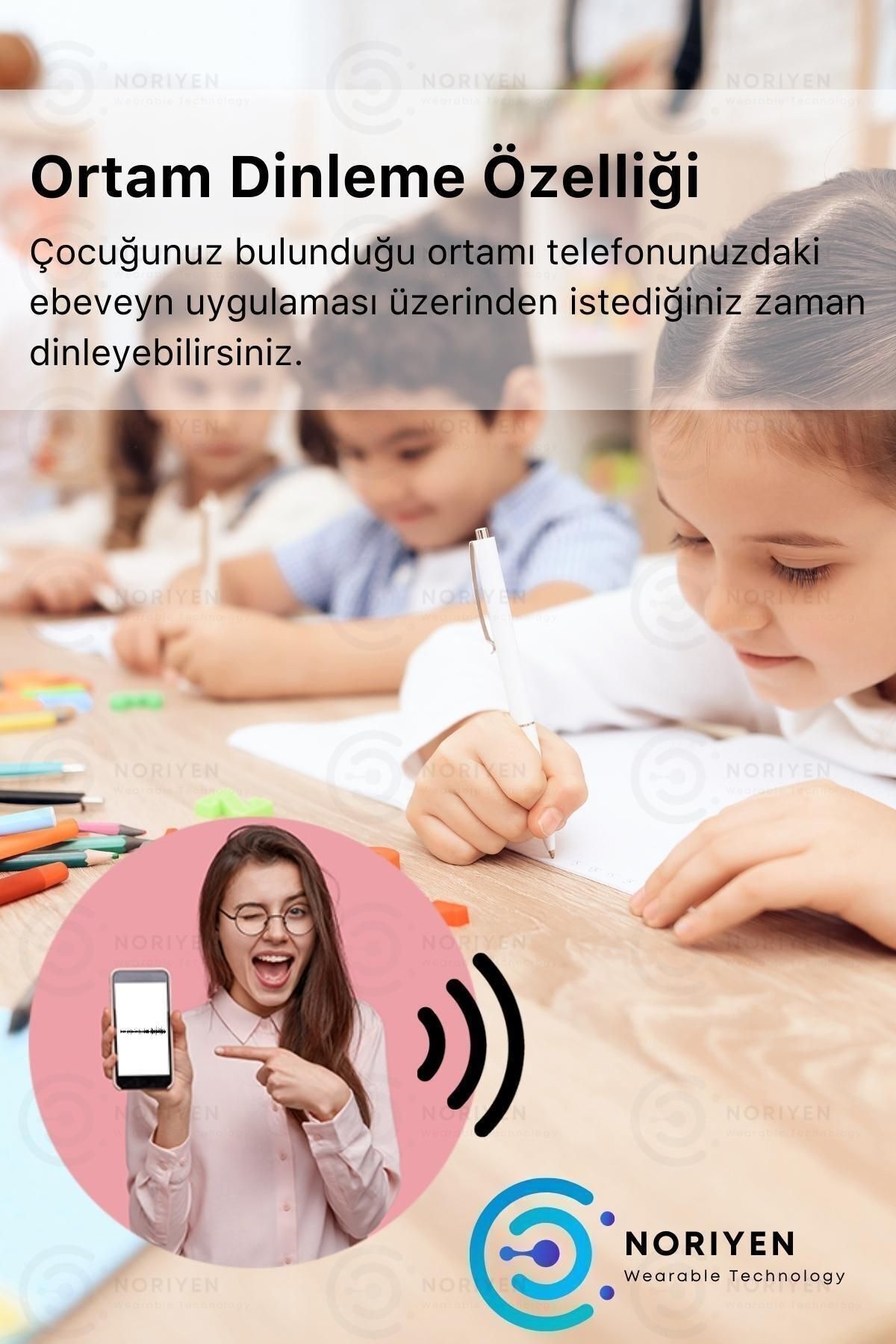 ساعت هوشمند کودک با سیم کارت، دوربین، گوش دادن به محیط، ردیابی مکان و گفتار برای کودکان
