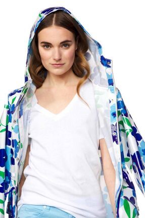 Kadın V yaka Basic tshirt 312013GA2E4230-101 Image 2