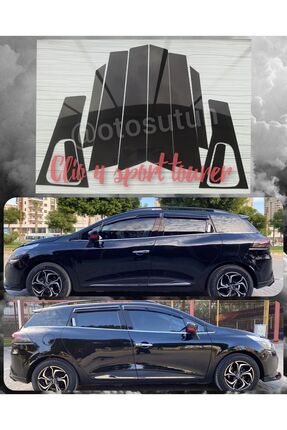 Renault Clio 4 Sport Tourer Kapı Direkleri Pianoblack Kapı Sütunları Image 4