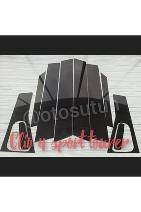 Renault Clio 4 Sport Tourer Kapı Direkleri Pianoblack Kapı Sütunları Image 0