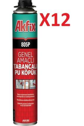 805p Tabancalı Poliüretan Köpük 750 Ml/850 Gr (1 Koli - 12 Adet) Image 0