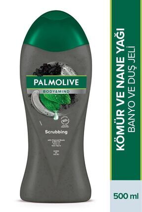  Body & Mind Kömür Ve Nane Yağı Banyo Ve Duş Jeli 500 Ml Image 0