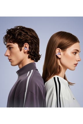 Kemik İletimli Hi-Fi Küpe Kulaklık  Su Geçirmez Kulakiçi 5.3 Bluetooth Kulaklık Şarj Göstergeli Image 0