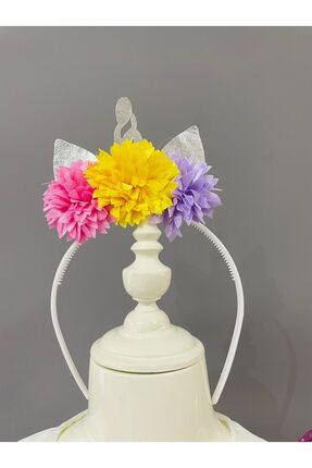 UNİCORN DOĞUM ĞÜNÜ PARTİ ELBİSESİ TAÇ TEMALI Image 2