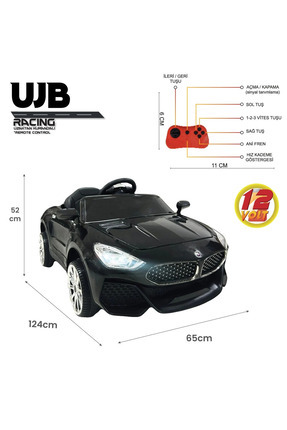 UJB Uzaktan Kumandalı BMV  Akülü Araba Image 0