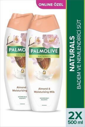 Naturals Badem ve Nemlendirici Süt Duş Jeli 500 ml x2 Adet Image 0
