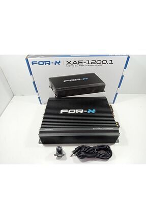 Mono Amfi 1200rms – Xae-1200.1d Bass Anfisi – Bass Kontrollü Mono Anfi Class Tuning Image 0