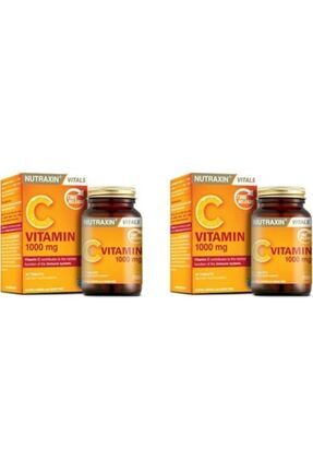 Vitamin C 1000 Mg Takviye Edici Gıda 30 Tablet X 2 Image 0