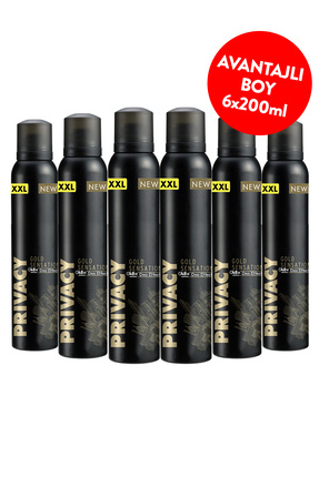 Gold Man Erkek Deodorant 6x200 Ml Image 0
