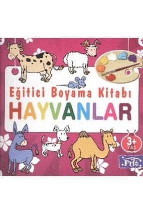 Eğitici Boyama Kitabı: Hayvanlar Image 0