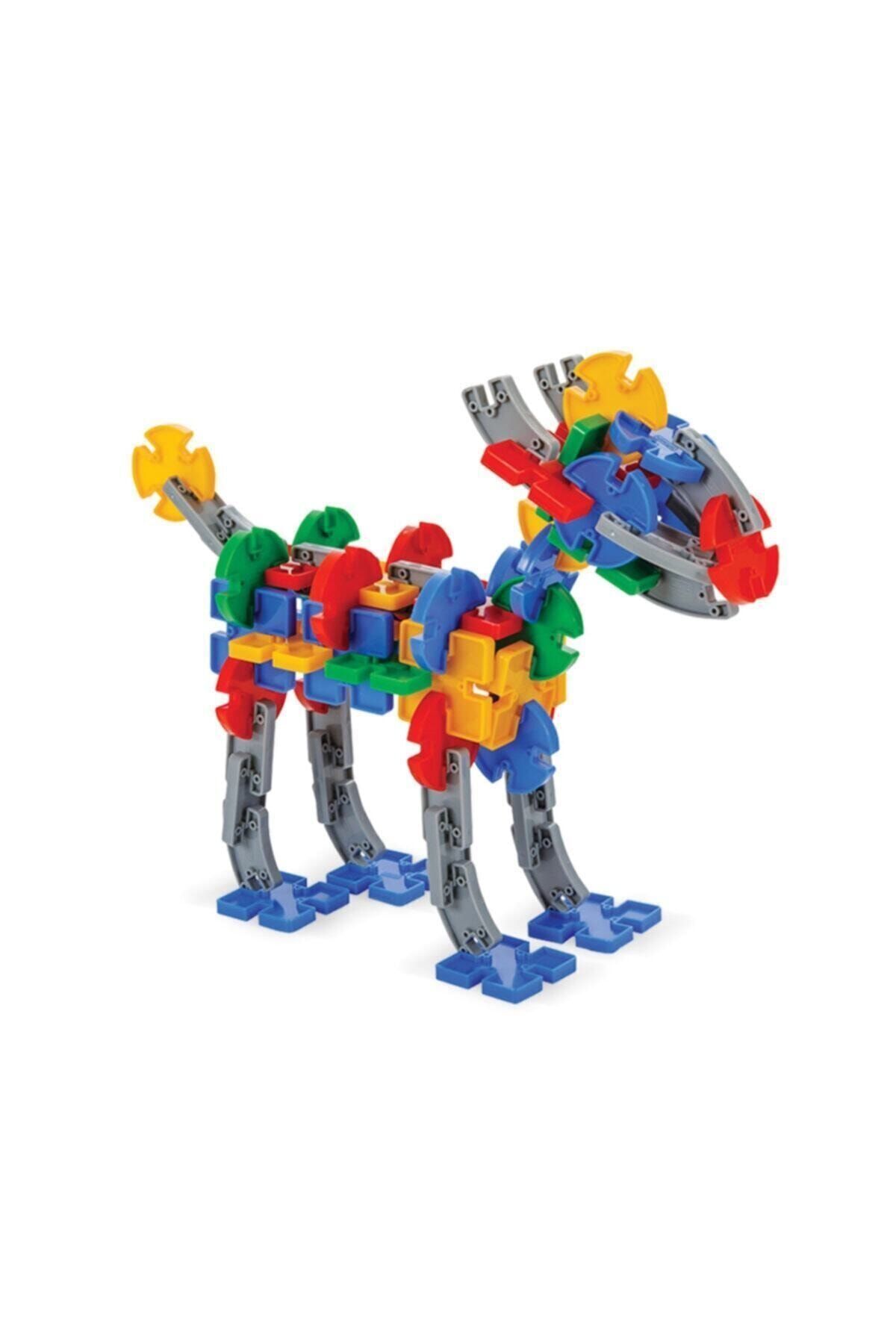 Zekice Building Blocks 128 Parça Eğlenceli Yapı Blokları Zeka Gelişimi Ve Hayal Gücünü Arttırır