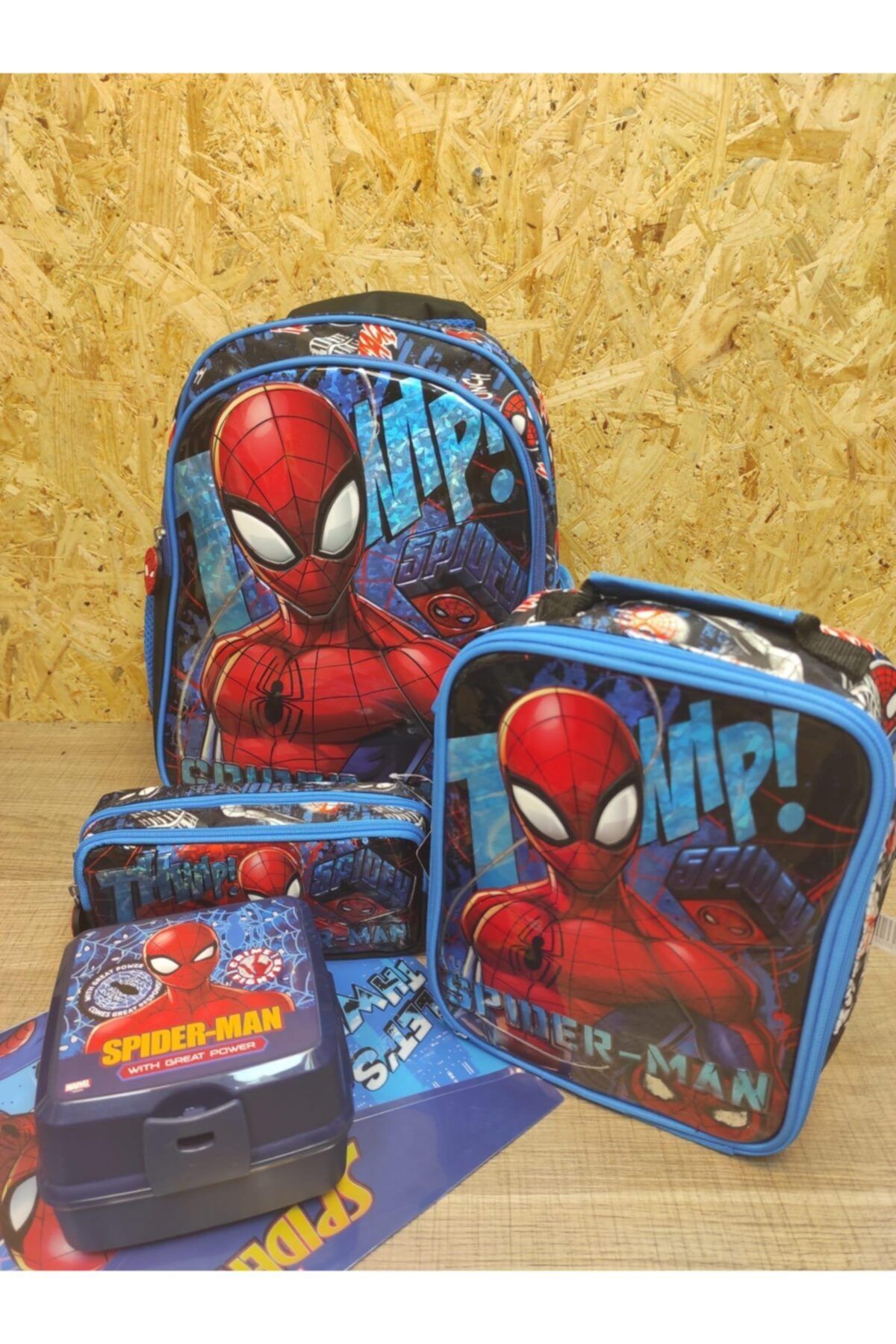 Frocx Spiderman Ilkokul Çanta Seti 2