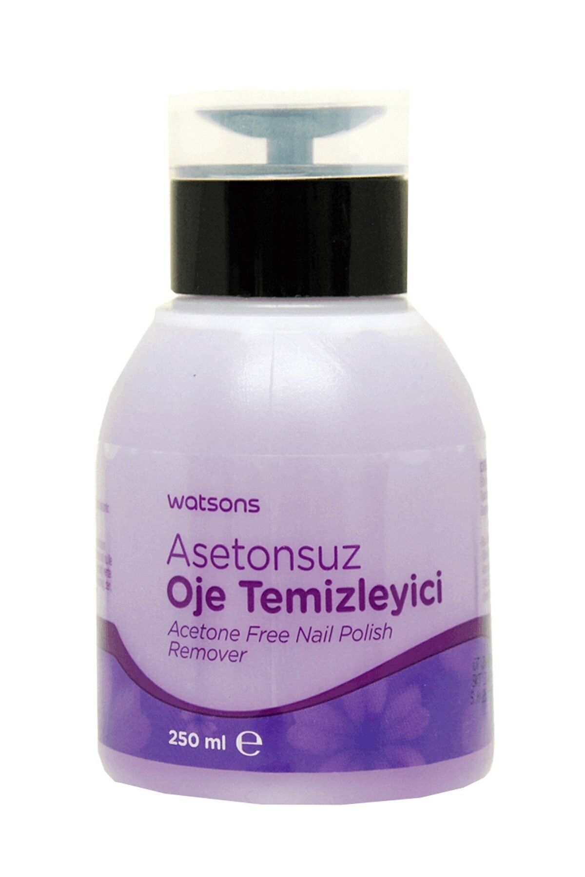 Watsons Pompalı Asetonsuz Oje Temizleyici 250 ml