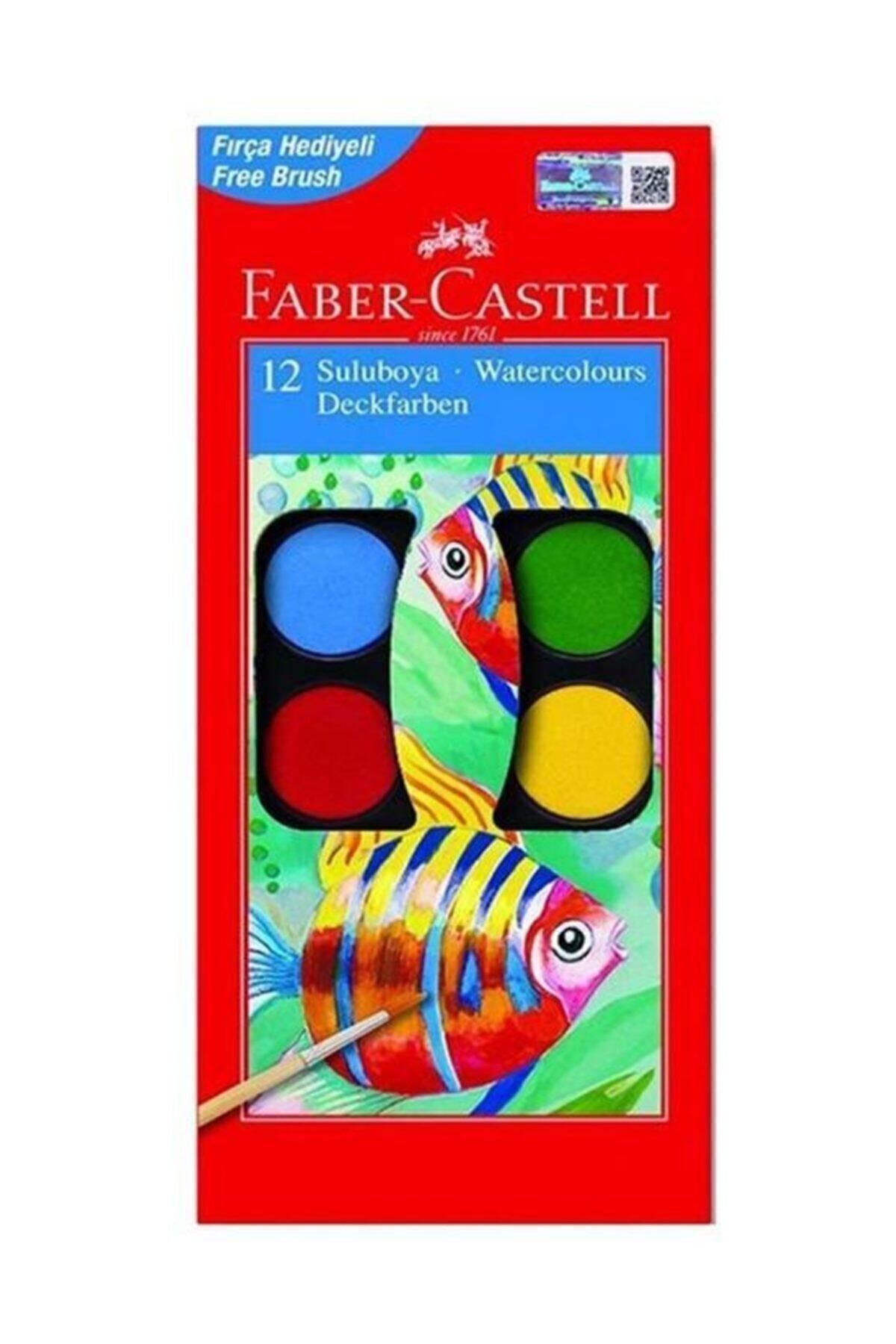 faber castell f c 12 renk kucuk tablet sulu boya fiyati yorumlari trendyol
