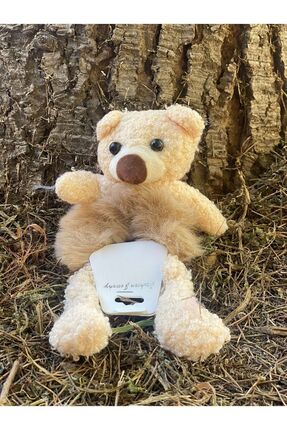 Ayıcıklı Lastik Peluş Toka Image 2