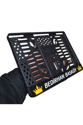 Motosiklet Plakalık Uyumlu Uv Baskı Kişiye Özel 1 Adet Standart Takmatik Motor Plakalık 15x24 Image 7