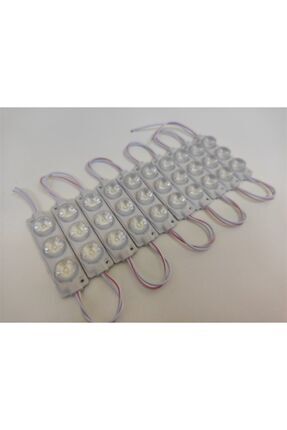 Camlı Parmak Led Lamba Beyaz 12 Volt Su Geçirmez 10,lu 3m Bantlı Kesilebilir Br0409928 Image 0
