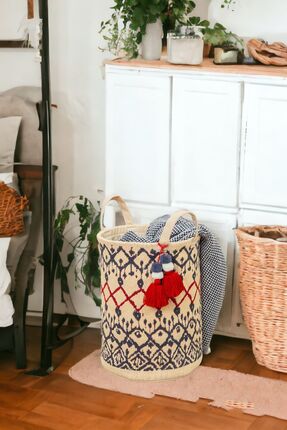 Kilim Sepet Kirli Çamaşır Sepeti Katlanır Banyo Selesi Katlanabilir Bebek Sepet Modelleri Oyuncak S Image 4