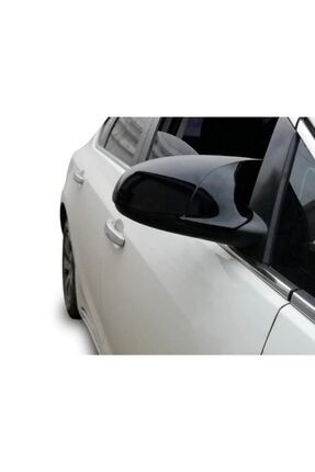 Ford Focus Mk3 2011-2018  Uyumlu Batman Yarasa Ayna Kapağı Pıano Black Image 0