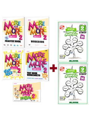 More And More 2. Sınıf Set Yeni Baskı 2 Adet Soru Bankası Image 0