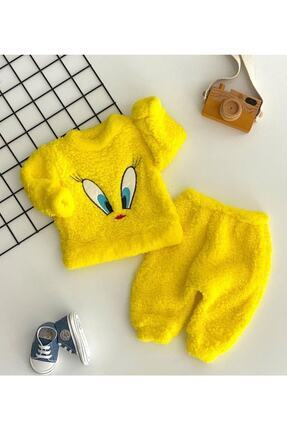 Unisex Bebek Sarı Civcivli Peluş Takım Image 0